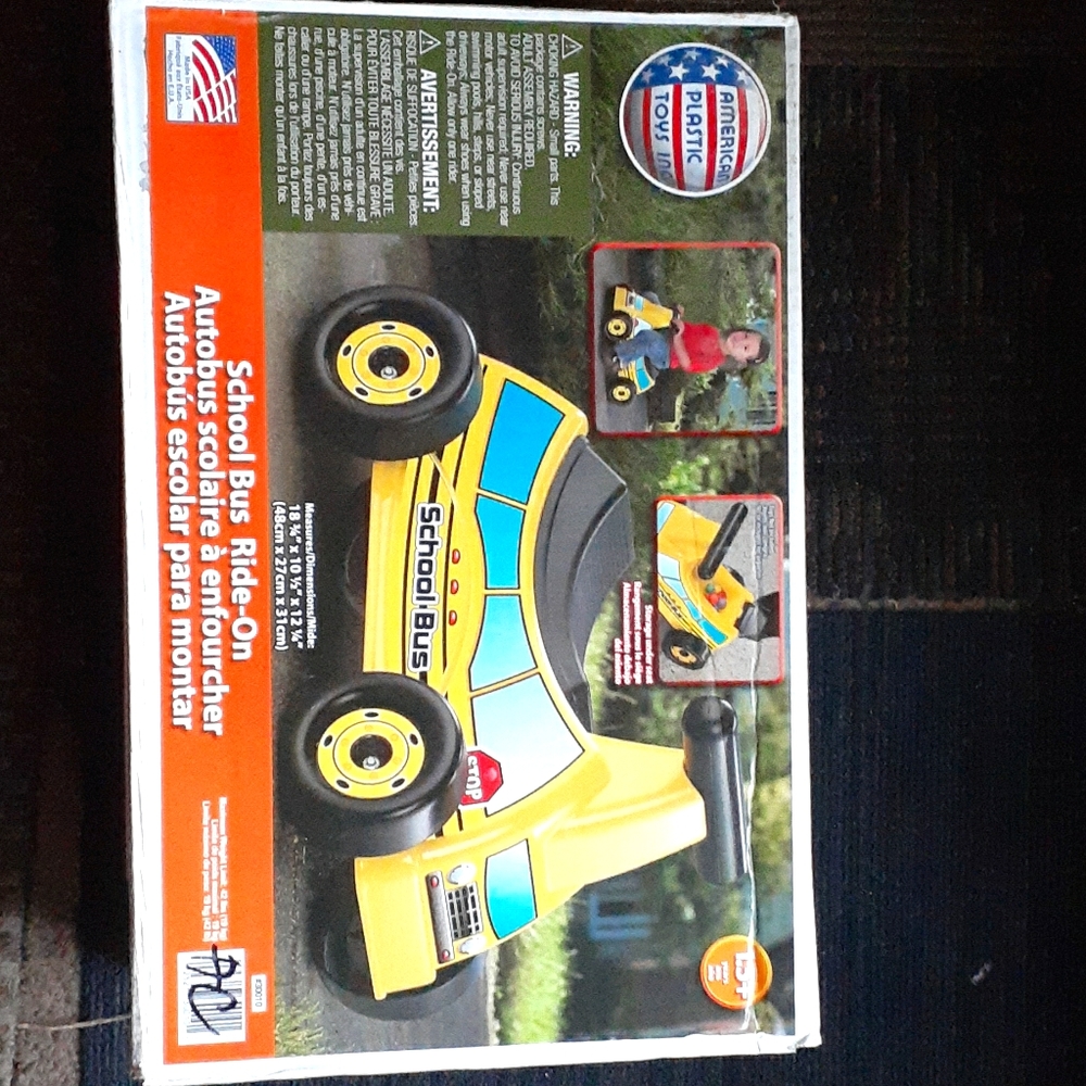 School Bus Ride-On